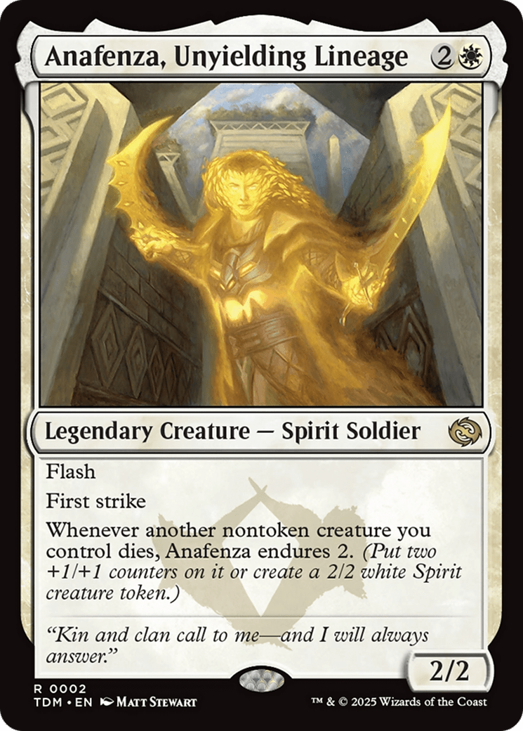 Anafenza, Unyielding Lineage (002) [Tarkir: Dragonstorm]