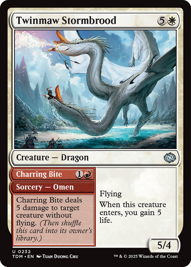 Twinmaw Stormbrood (232) [Tarkir: Dragonstorm]
