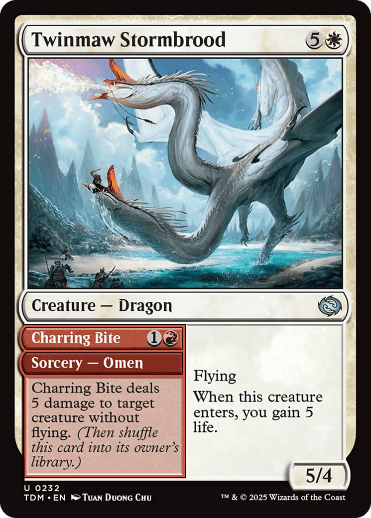 Twinmaw Stormbrood (232) [Tarkir: Dragonstorm]