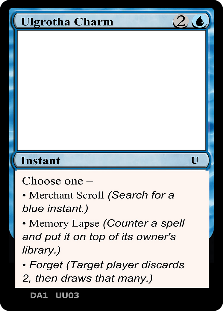 Ulgrotha Charm (DA1-UU03B) - Unknown Event