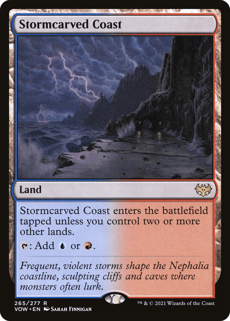 Stormcarved Coast [Innistrad: Crimson Vow] Foil