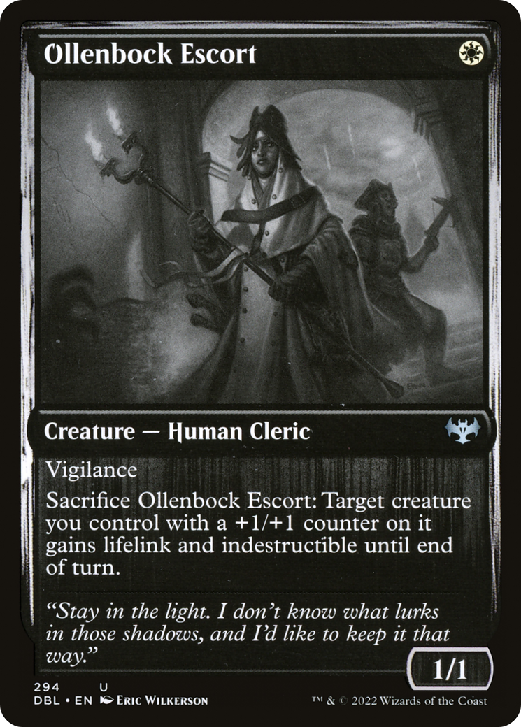Ollenbock Escort [Innistrad: Double Feature] Foil