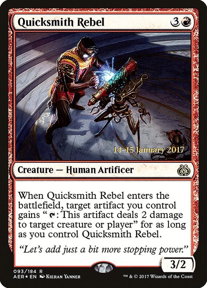 Quicksmith Rebel 93s/65 (Prerelease Cards)  - Foil