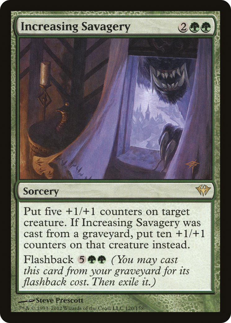 Increasing Savagery [Dark Ascension] Foil