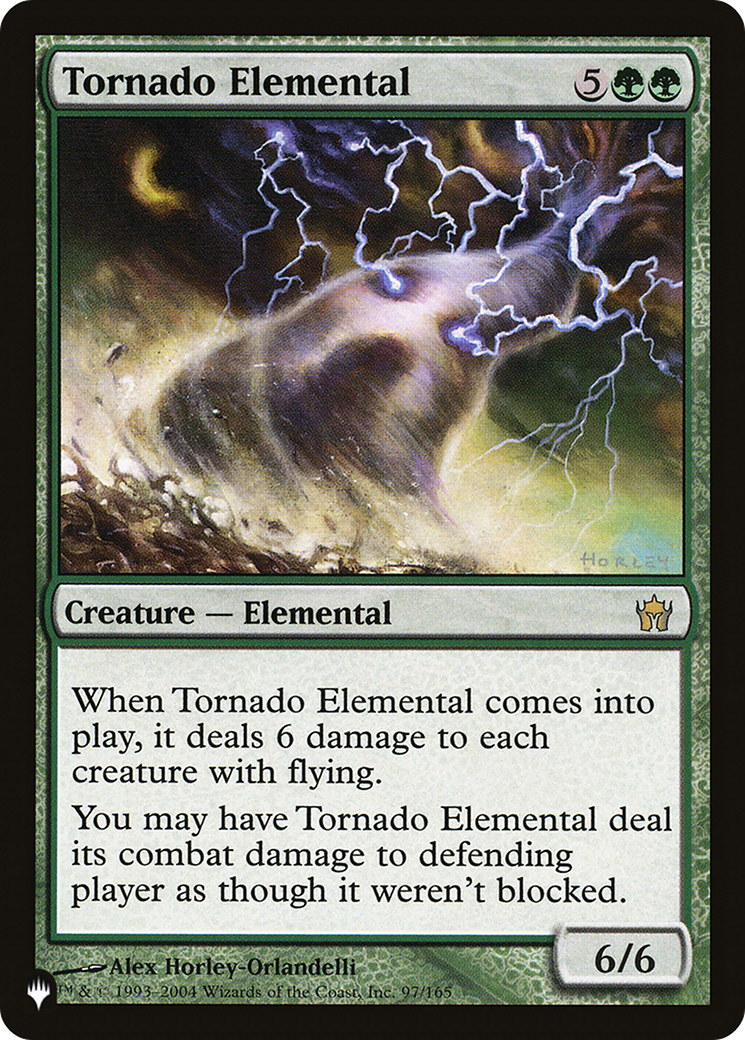 Tornado Elemental |  (5DN-97) [The List]