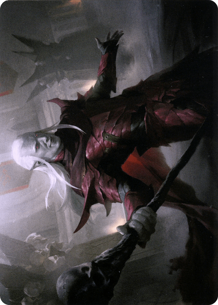 Baeloth Barrityl, Entertainer // Baeloth Barrityl, Entertainer (ACLB-033) - Battle for Baldur's Gate Art Series (Borderless) Foil