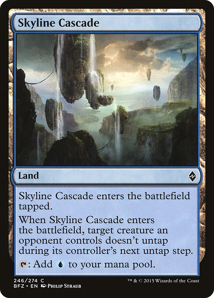Skyline Cascade [Battle for Zendikar] Foil