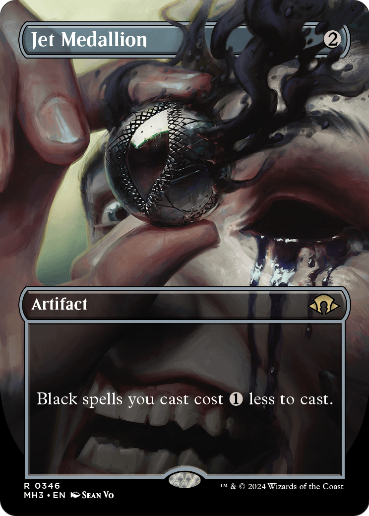Jet Medallion (Borderless) [Modern Horizons 3] Foil