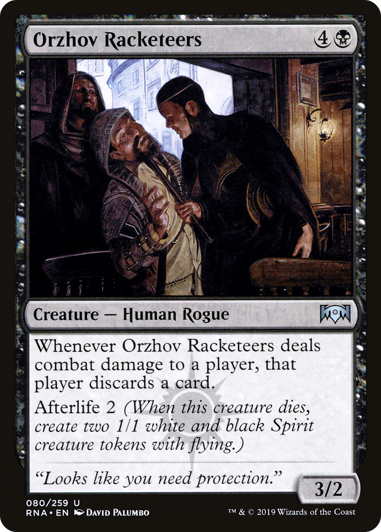 Orzhov Racketeers [Ravnica Allegiance] Foil