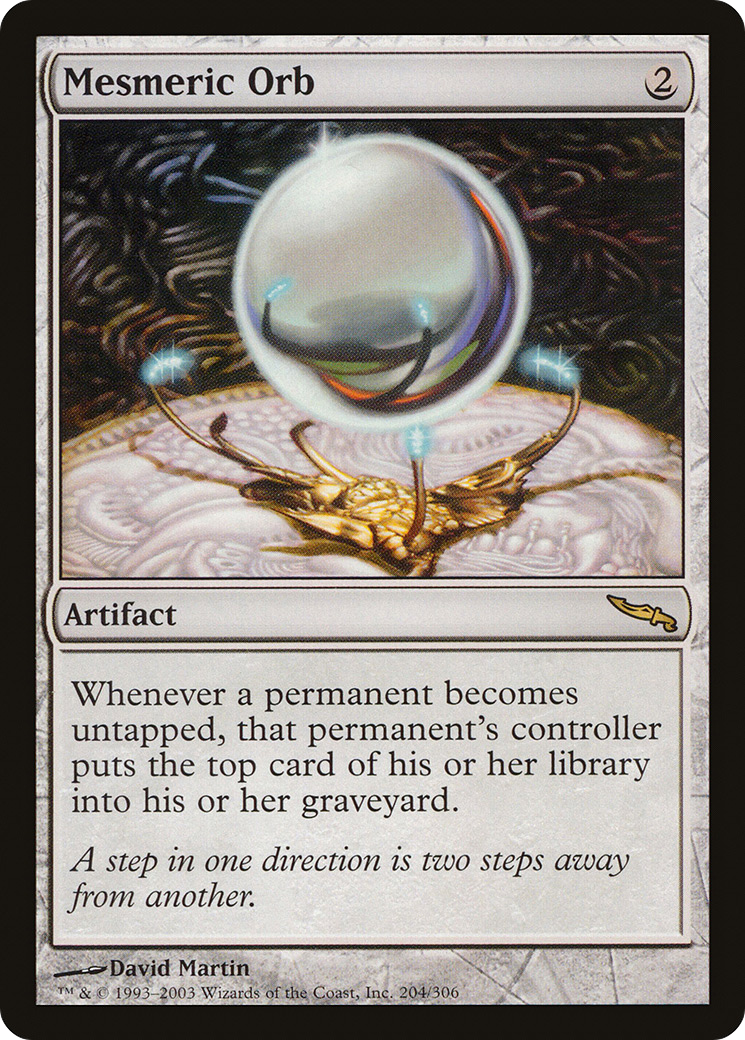 Mesmeric Orb [Mirrodin] Foil