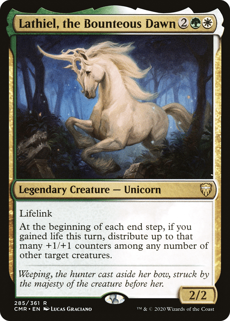 Lathiel, the Bounteous Dawn [Commander Legends]