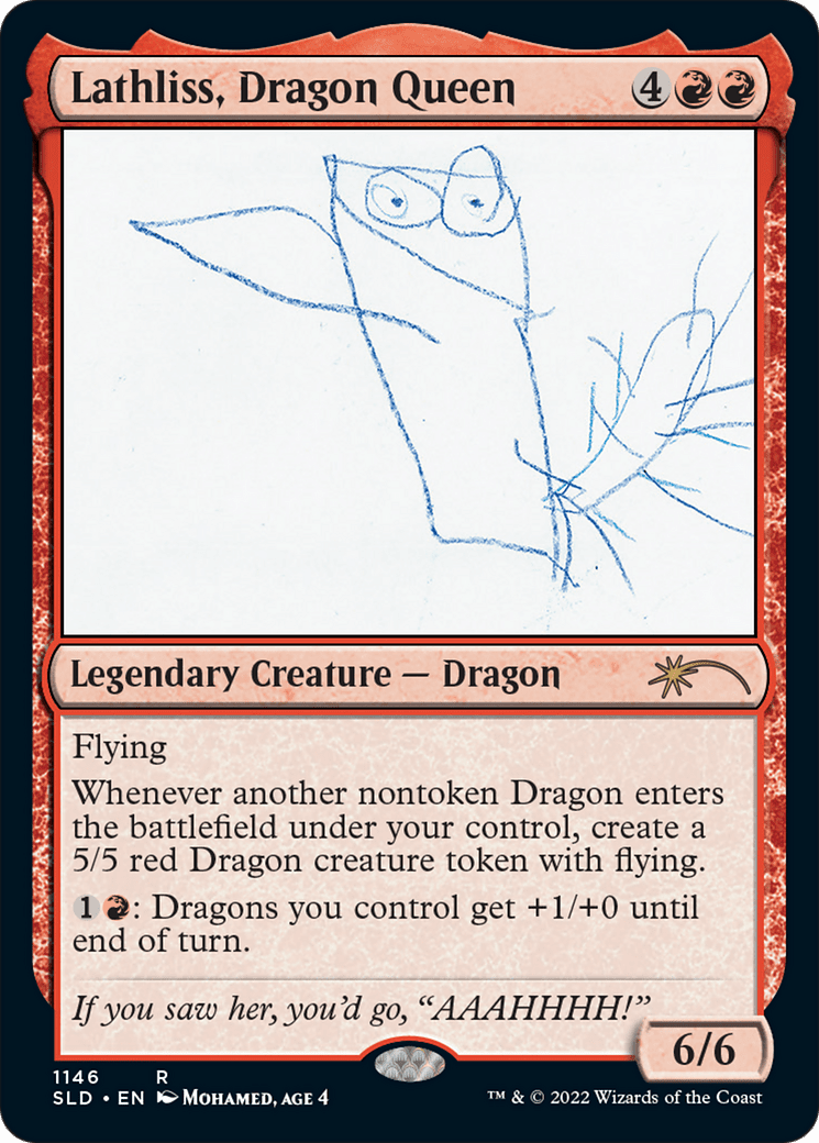 Lathliss, Dragon Queen (1146) [Secret Lair Drop Series] Foil
