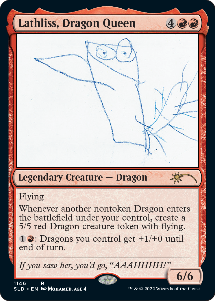 Lathliss, Dragon Queen (1146) [Secret Lair Drop Series] Foil