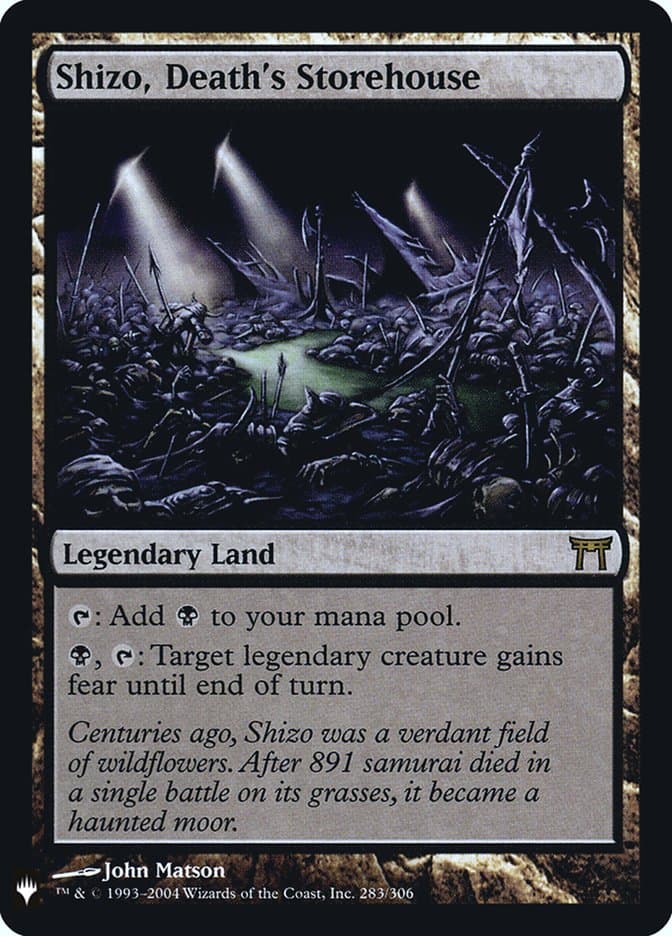Shizo, Death's Storehouse |  Foil (CHK-283) [The List]