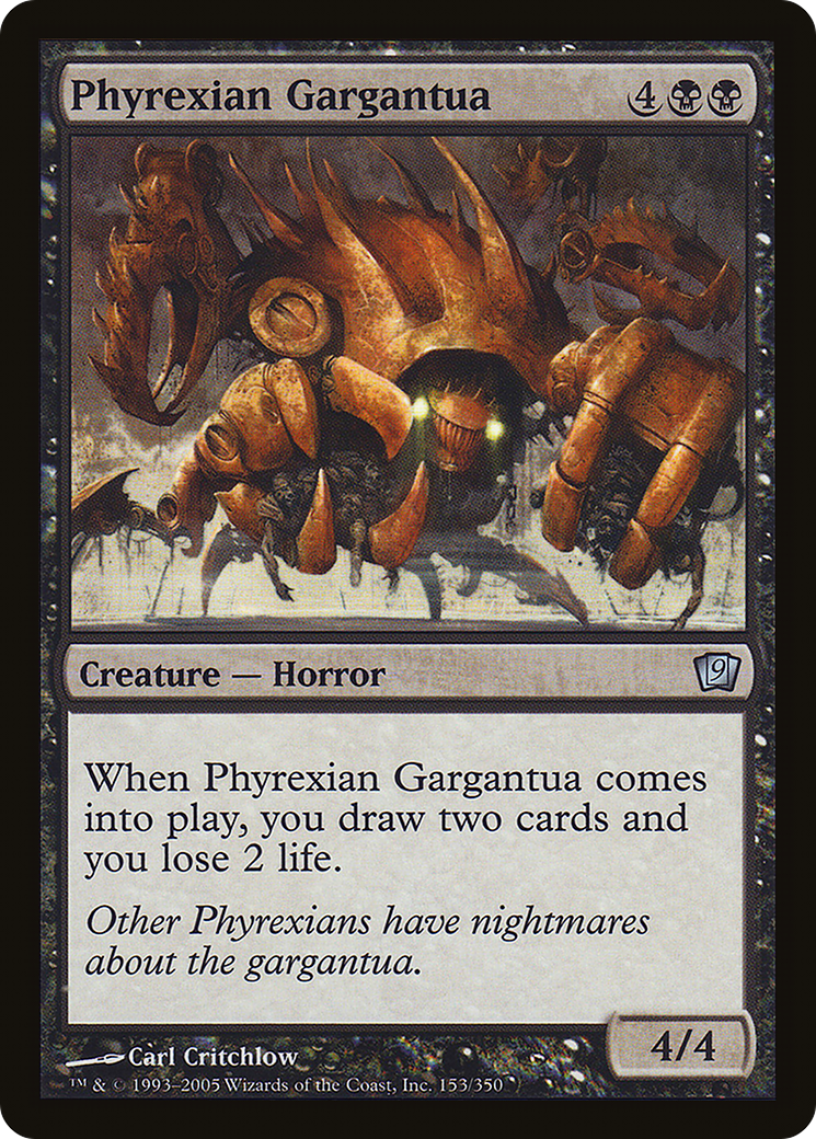 Phyrexian Gargantua [Ninth Edition] Foil