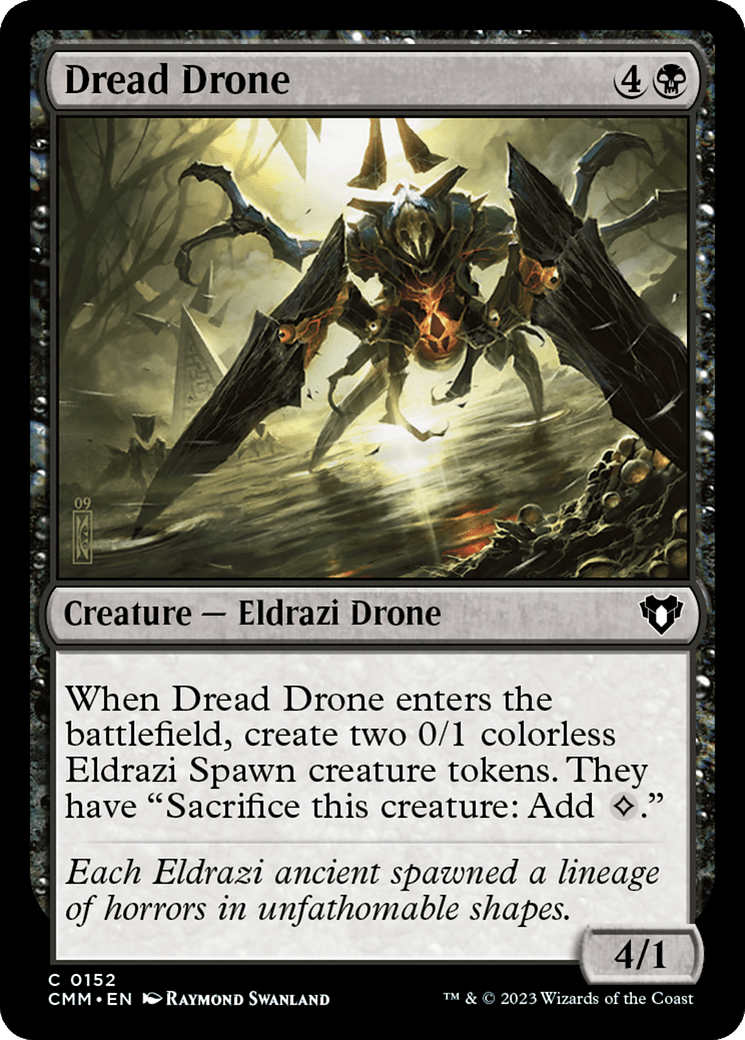 Dread Drone [Commander Masters] Foil