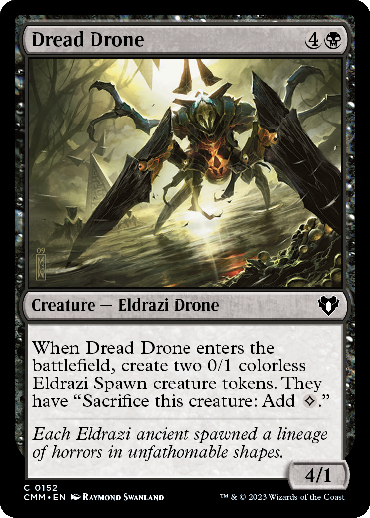 Dread Drone [Commander Masters] Foil