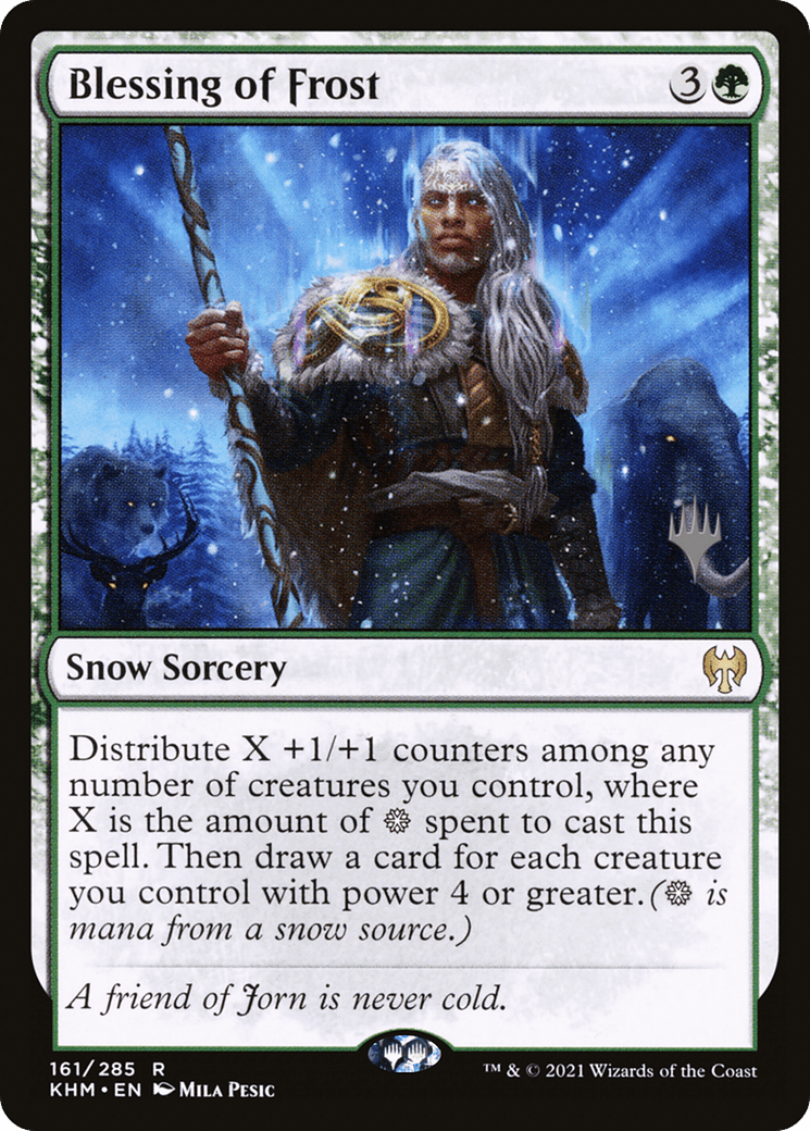 Blessing of Frost (Promo Pack) [Kaldheim Promos] Foil