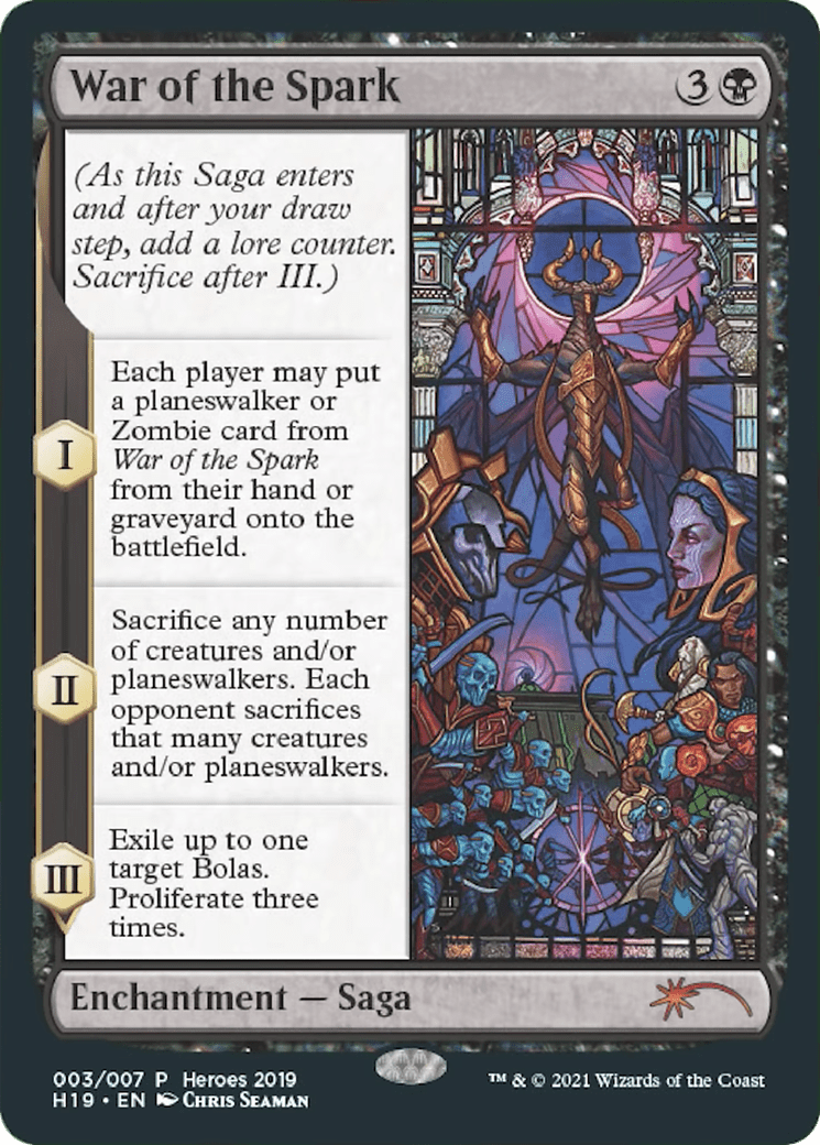 War of the Spark [Heroes of the Realm 2019] Foil