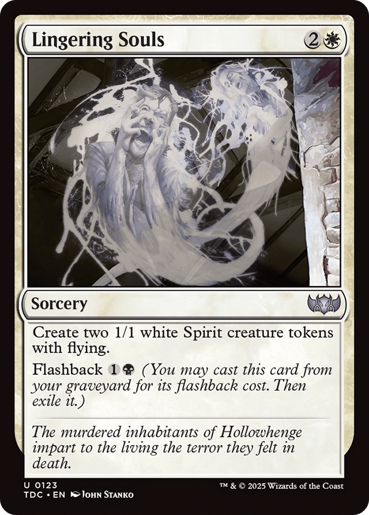 Lingering Souls (123) [Commander: Tarkir: Dragonstorm]