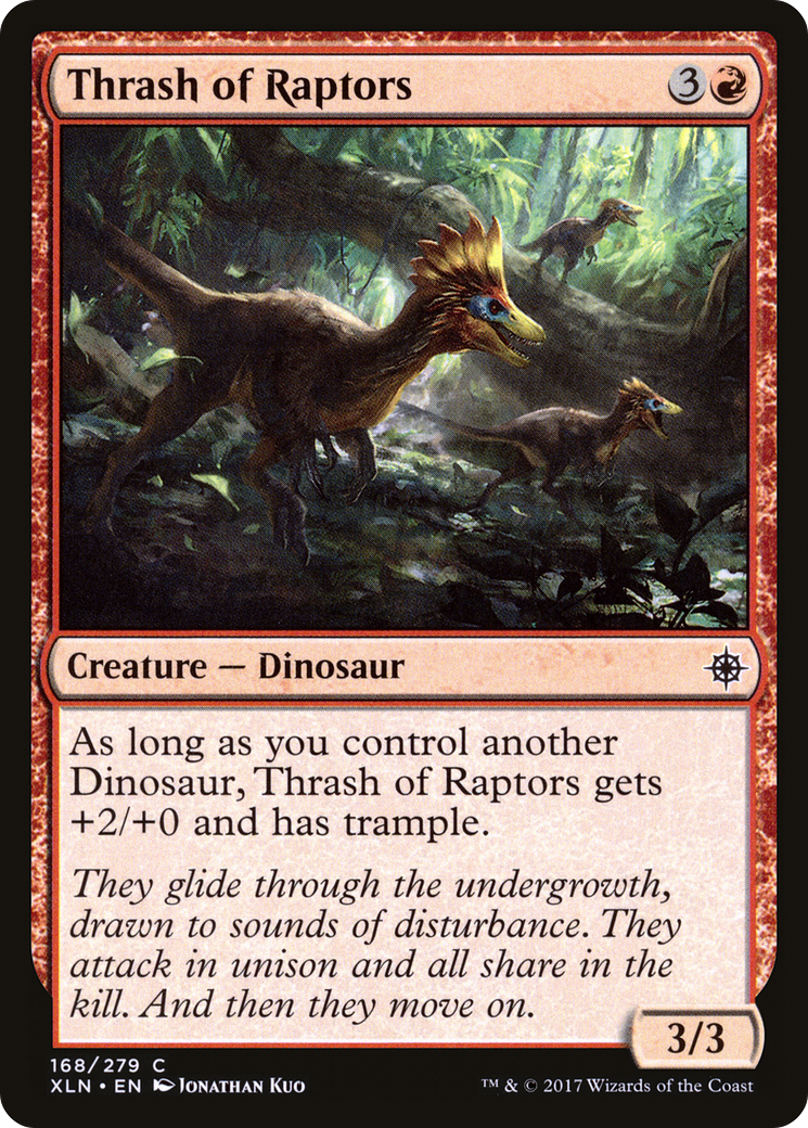 Thrash of Raptors [Ixalan] Foil