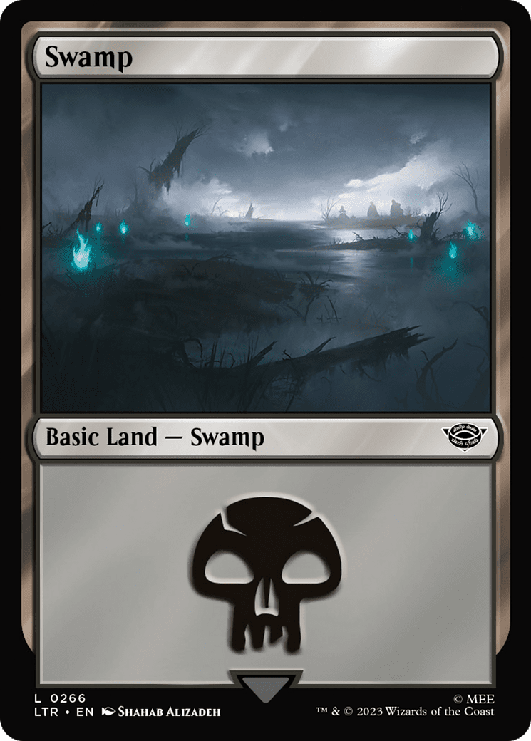 Swamp (266) [The Lord of the Rings: Tales of Middle-Earth] Foil