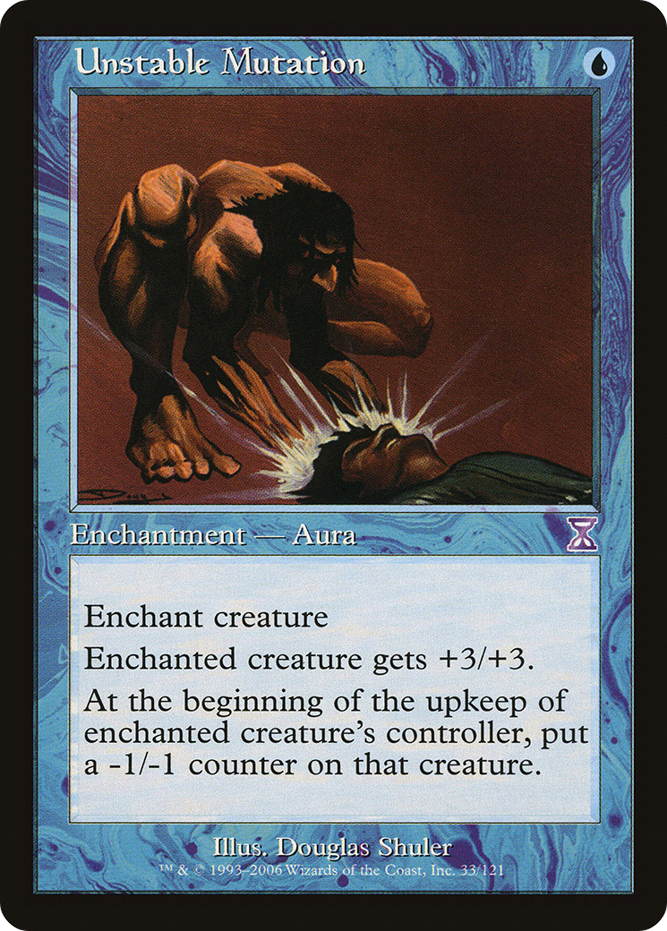 Unstable Mutation [Time Spiral Timeshifted] Foil