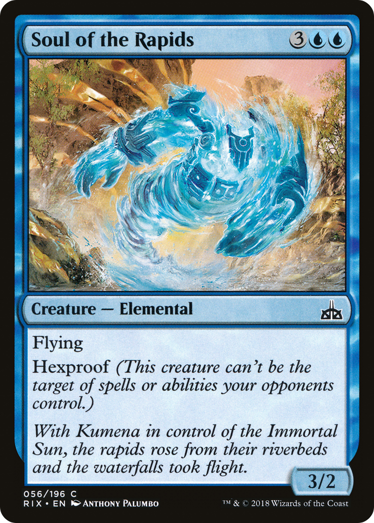 Soul of the Rapids [Rivals of Ixalan] Foil