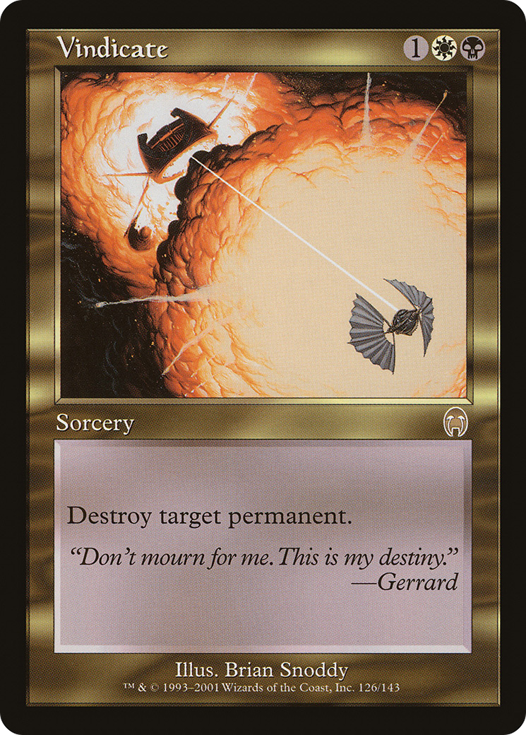 Vindicate [Apocalypse] Foil