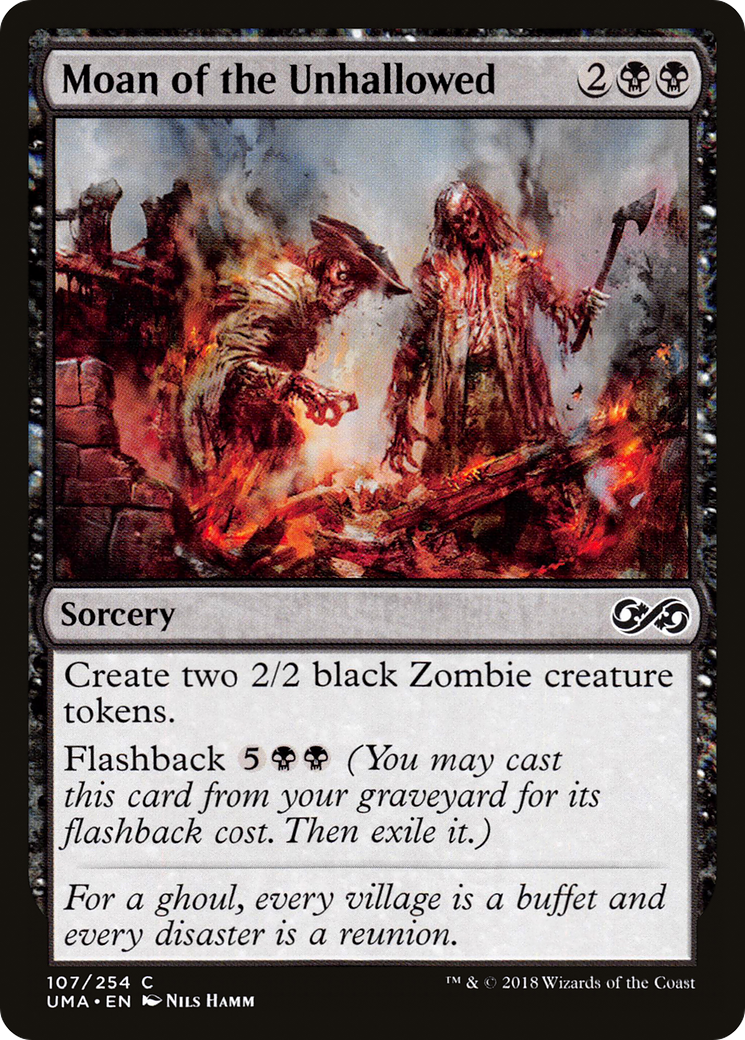 Moan of the Unhallowed [Ultimate Masters] Foil