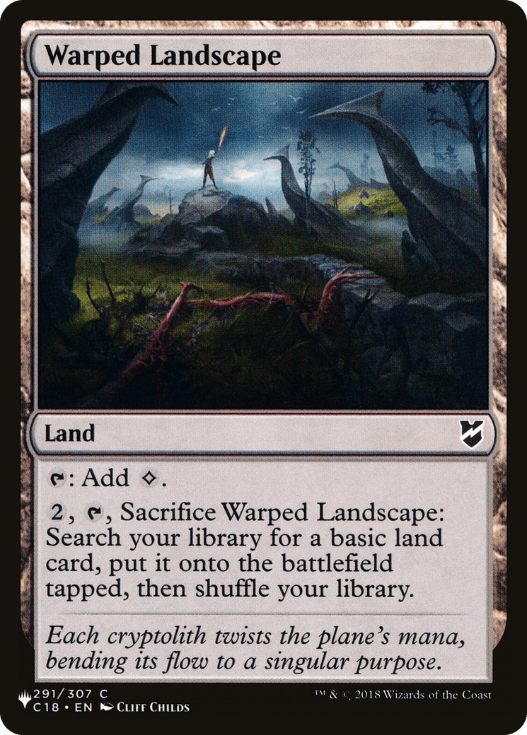 Warped Landscape |  (C18-291) [The List]