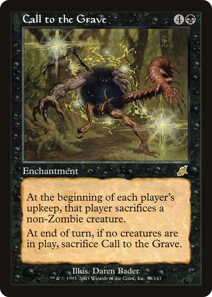Call to the Grave [Scourge] Foil