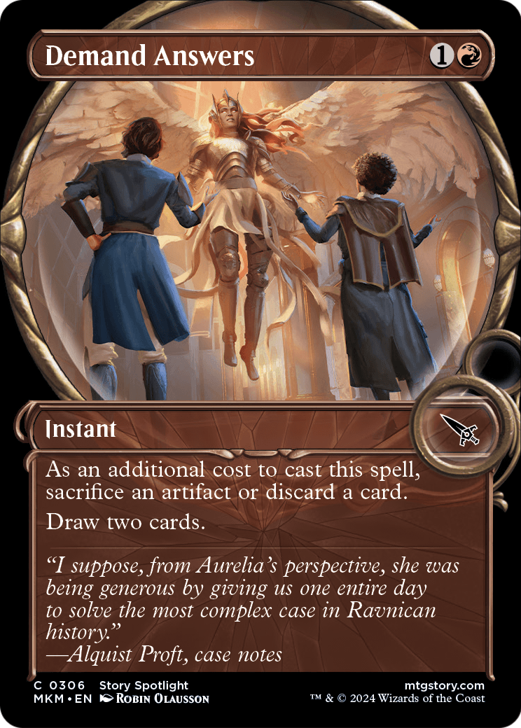 Demand Answers (Showcase) [Murders at Karlov Manor] Foil