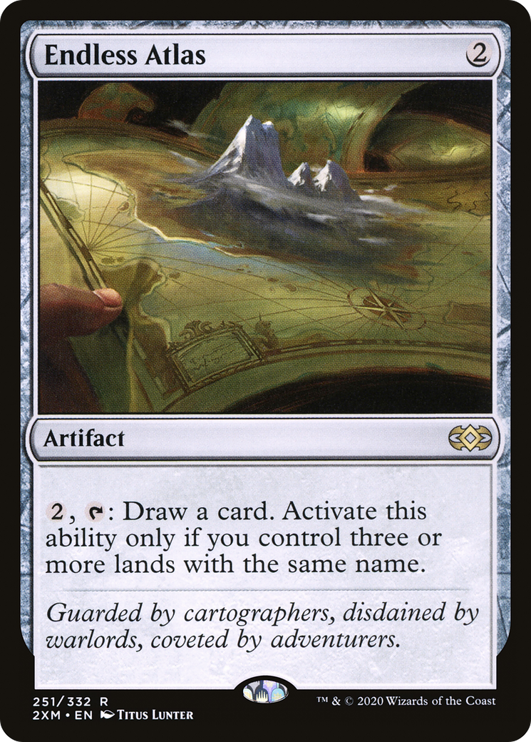 Endless Atlas [Double Masters] Foil