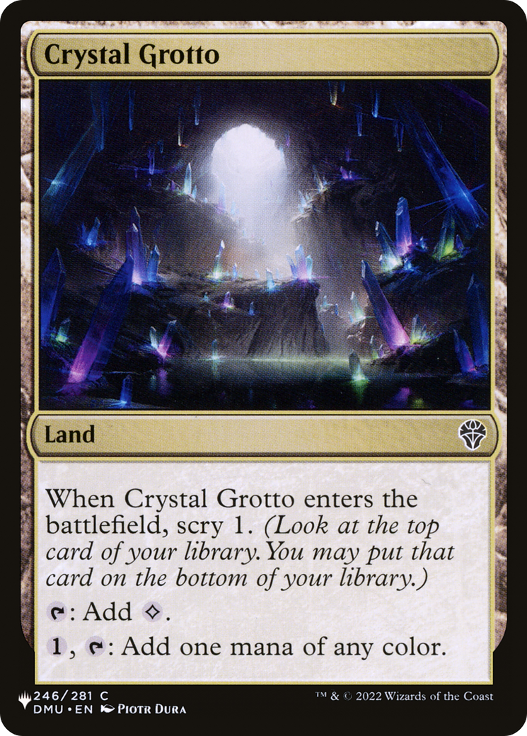 Crystal Grotto |  (DMU-246) [The List]