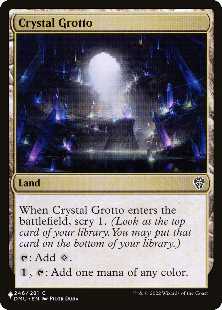 Crystal Grotto |  (DMU-246) [The List]