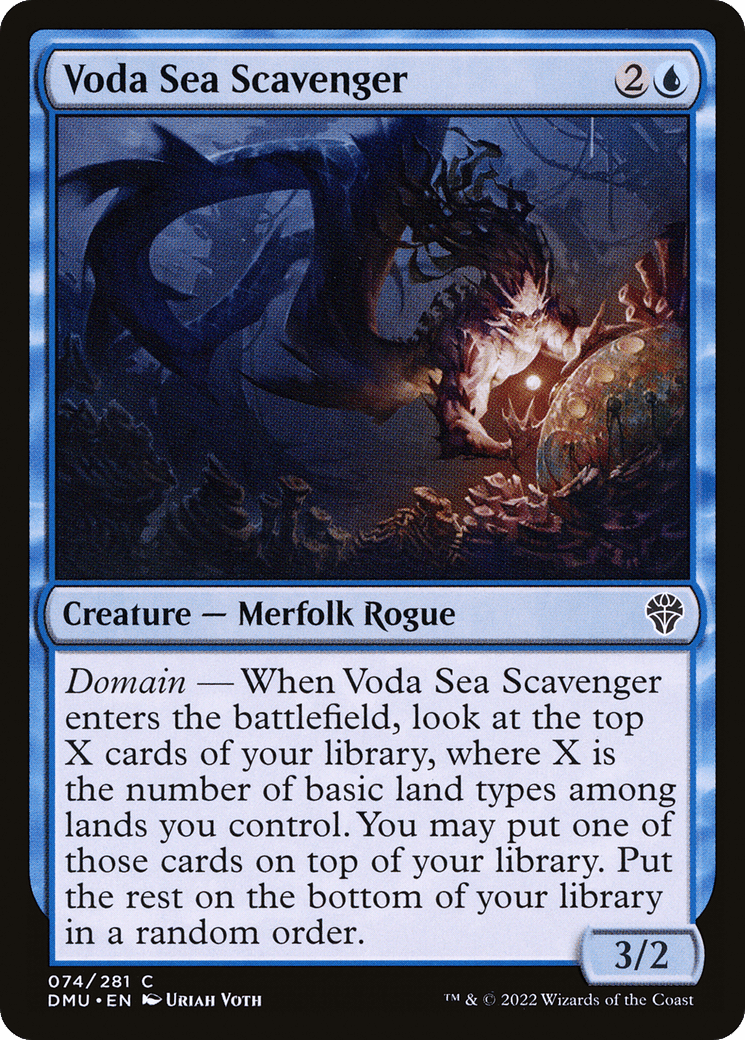 Voda Sea Scavenger [Dominaria United] Foil
