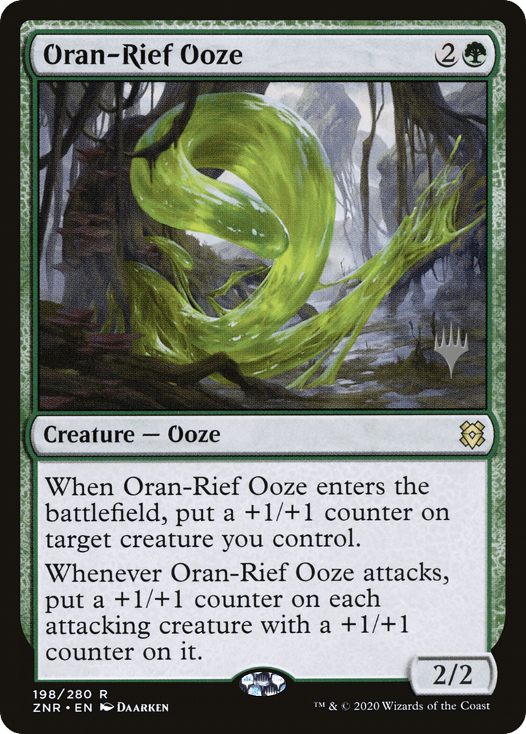 Oran-Rief Ooze (Promo Pack) [Zendikar Rising Promos] Foil