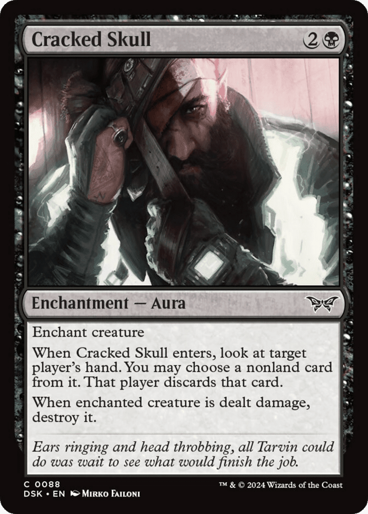 Cracked Skull [Duskmourn: House of Horror] Foil