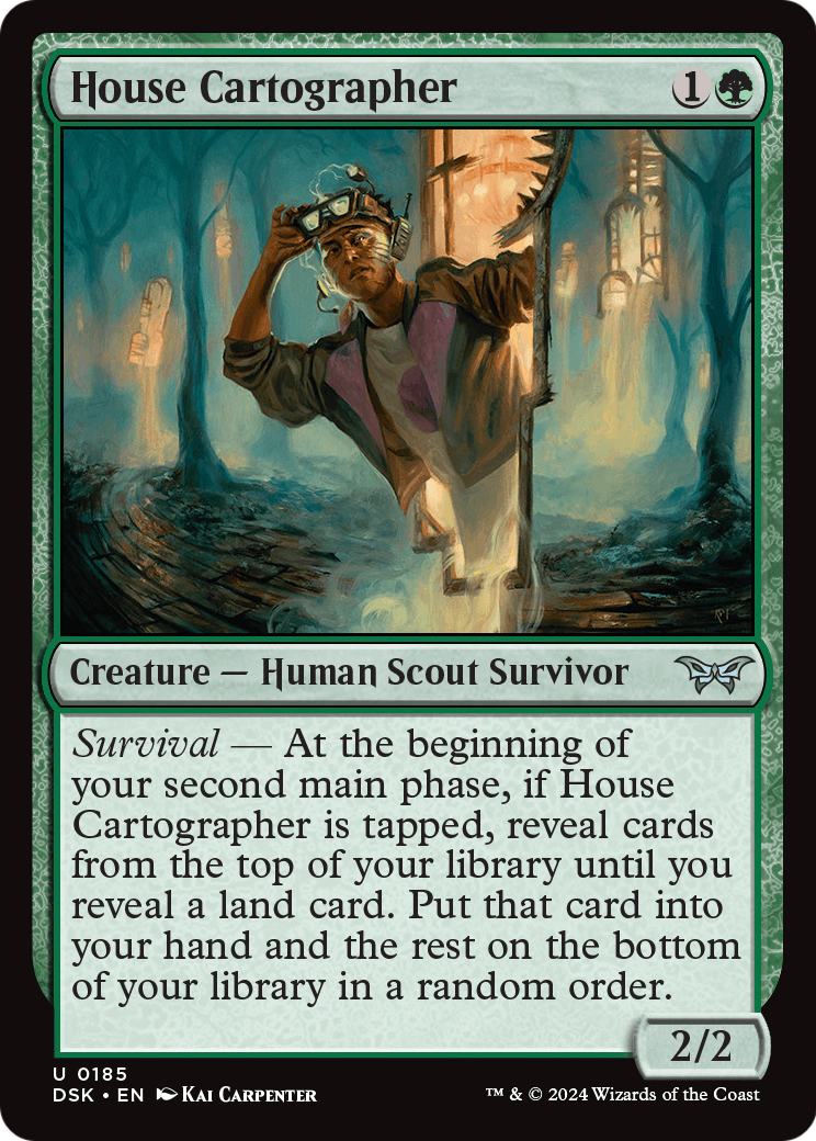 House Cartographer [Duskmourn: House of Horror] Foil