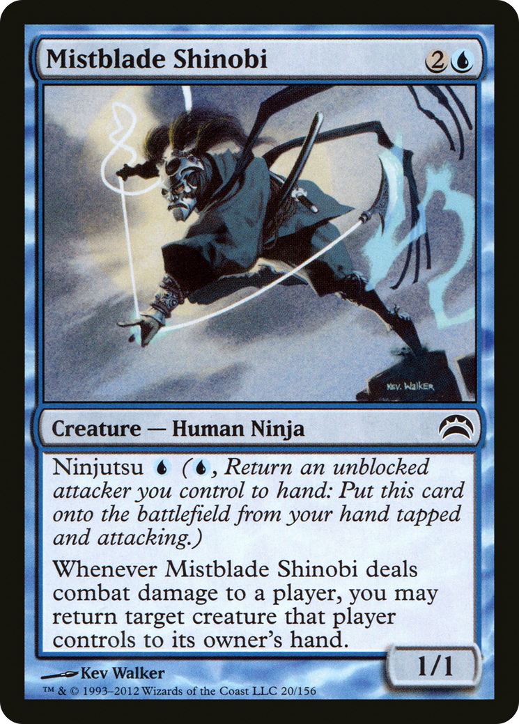 Mistblade Shinobi (020) [Planechase 2012]  Foil