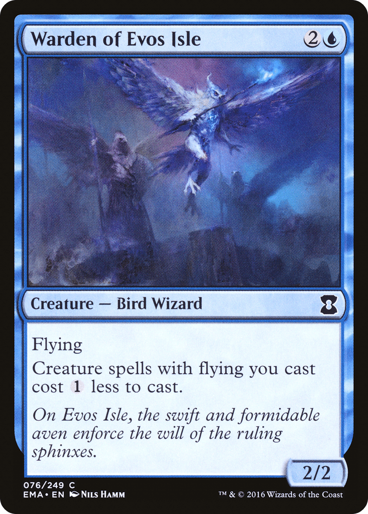 Warden of Evos Isle [Eternal Masters] Foil