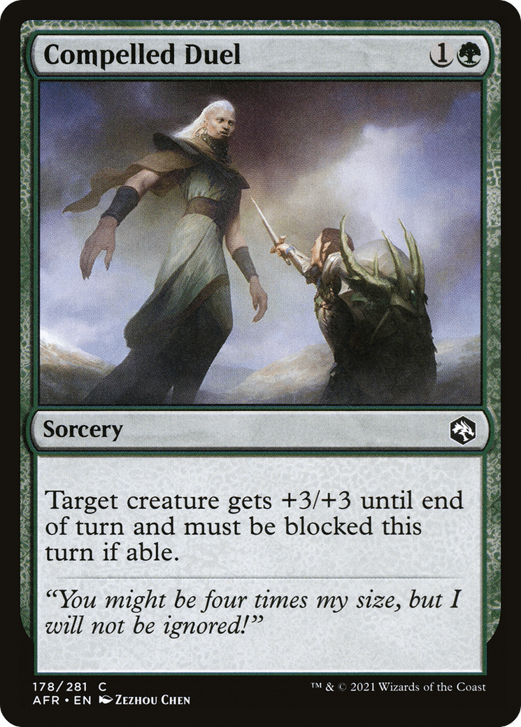 Compelled Duel [Dungeons & Dragons: Adventures in the Forgotten Realms] Foil