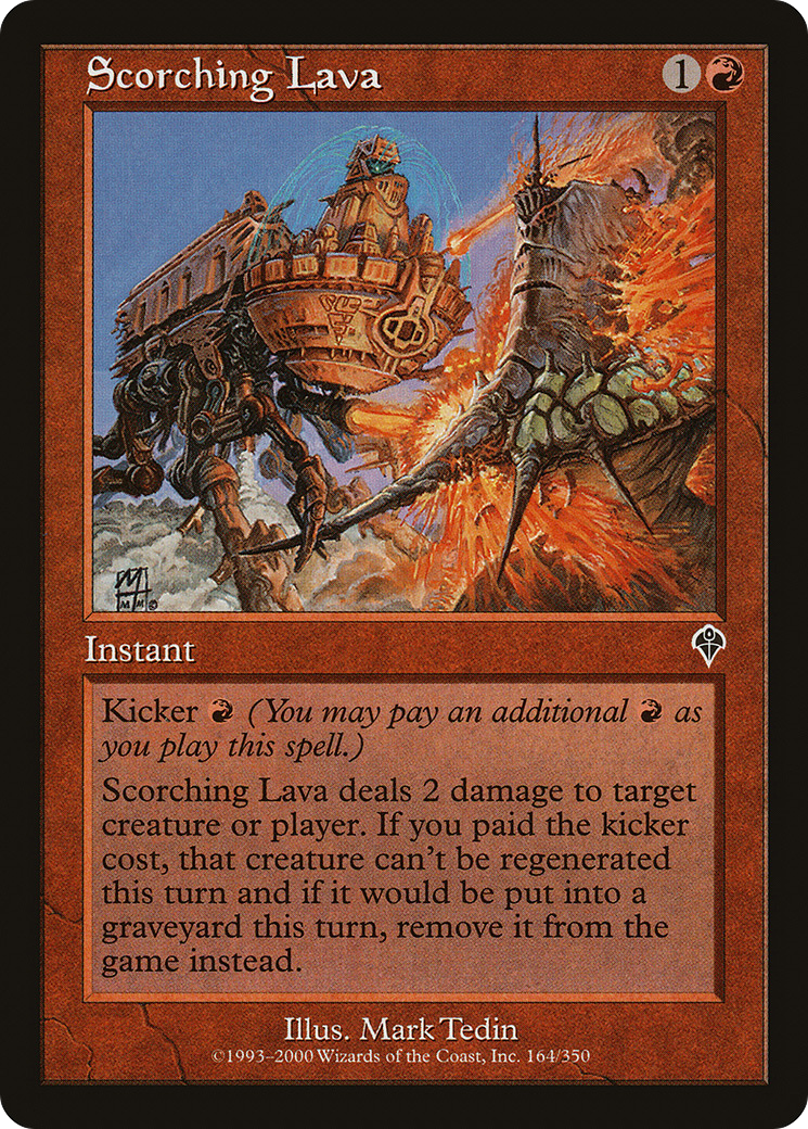 Scorching Lava [Invasion] Foil