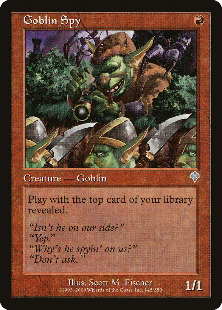 Goblin Spy [Invasion] Foil