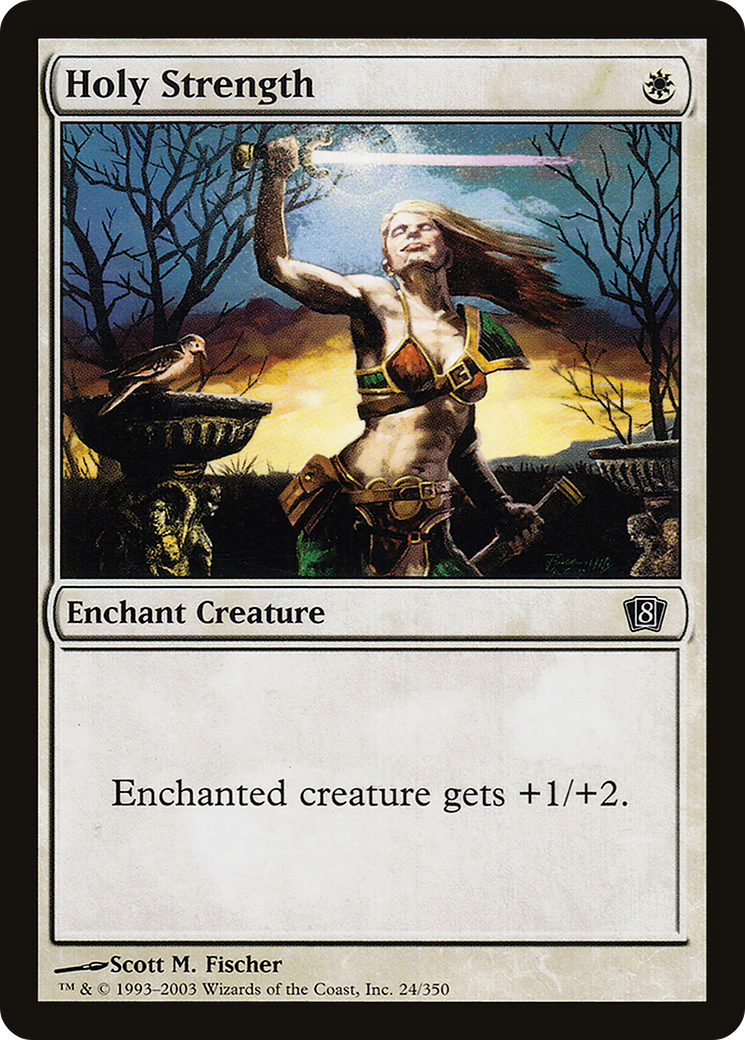 Holy Strength [Eighth Edition] Foil