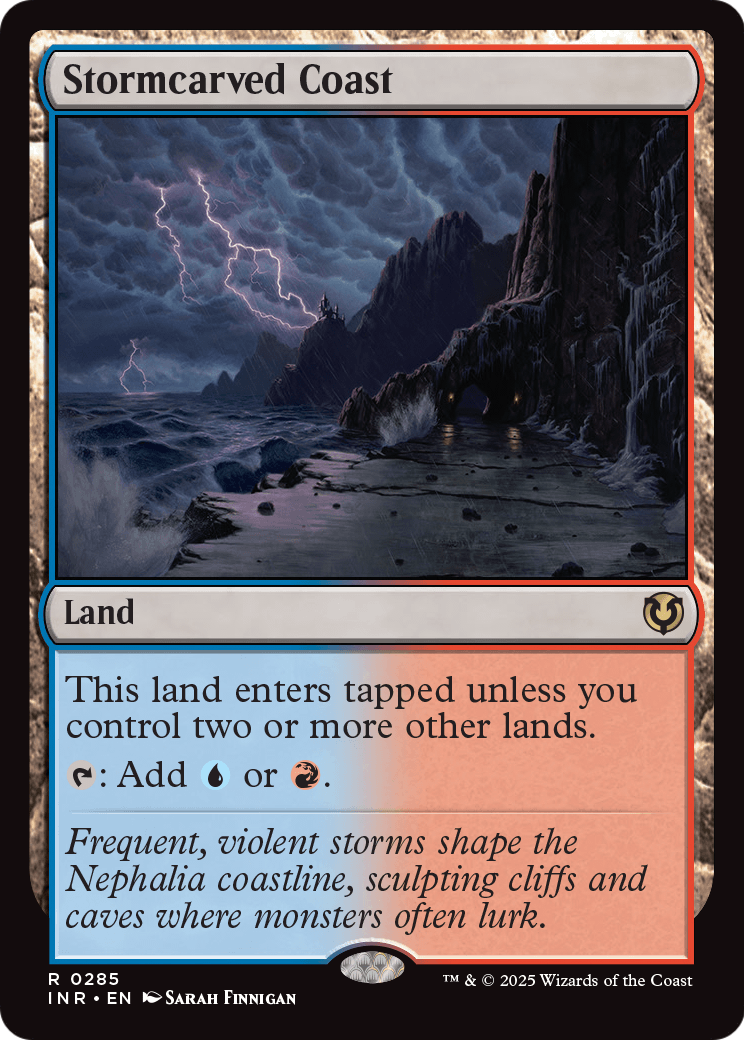 Stormcarved Coast (-285) [Innistrad Remastered]  Foil