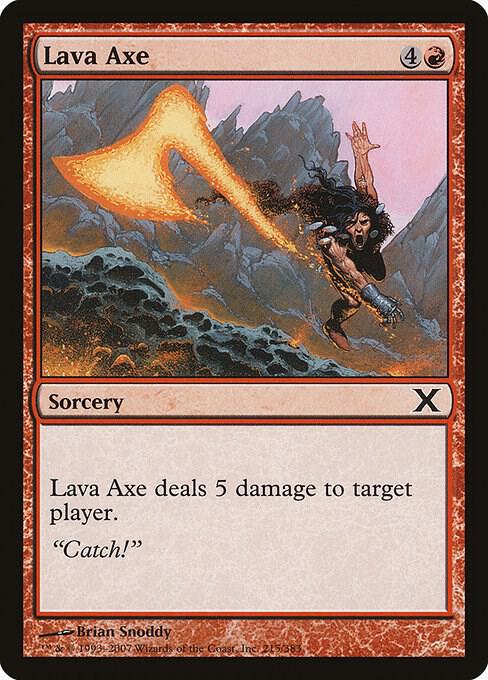 Lava Axe 215/383 (10th Edition) 