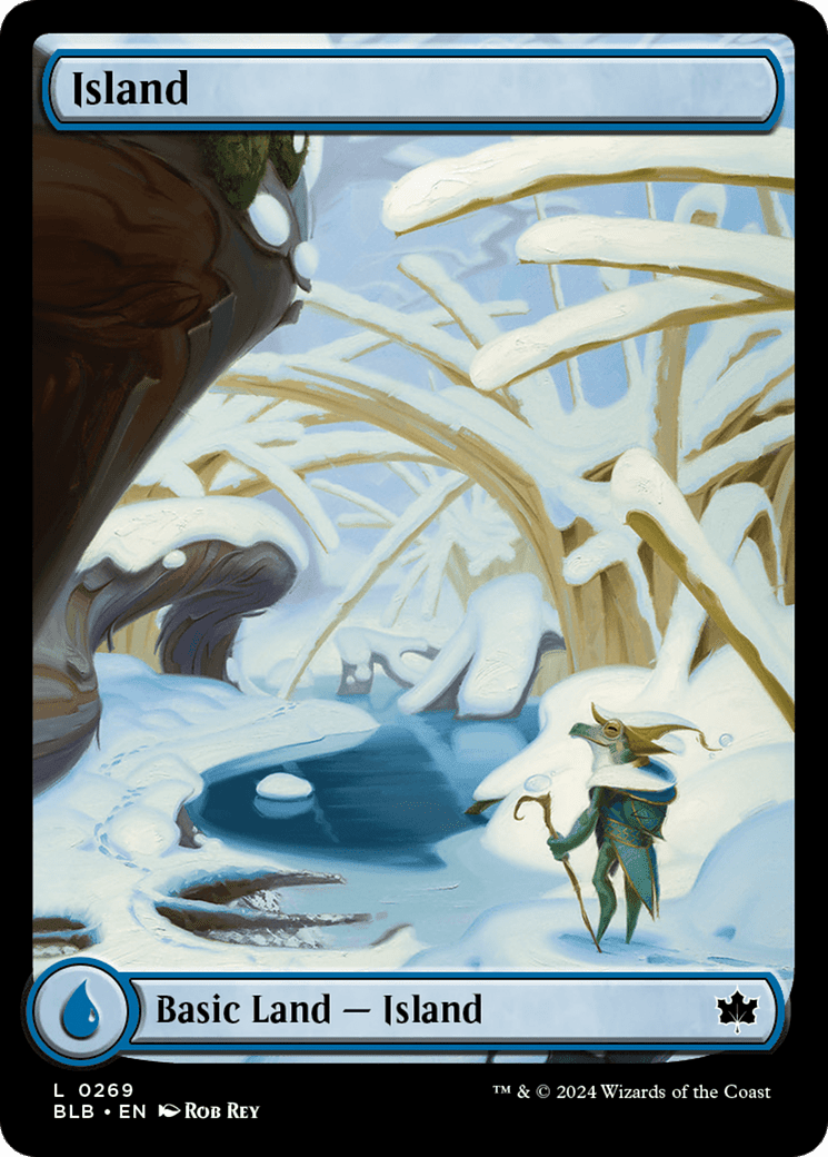 Island (0269) [Bloomburrow] Foil