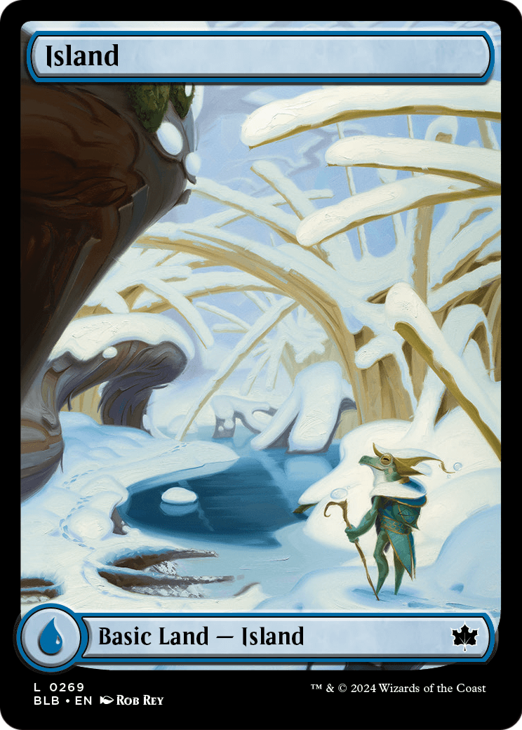 Island (0269) [Bloomburrow] Foil